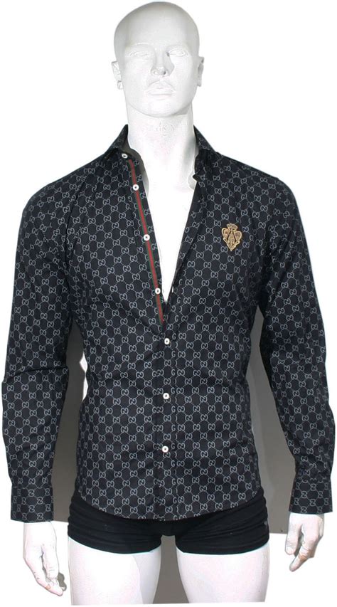 gucci dress men|gucci men dress shirts sale.